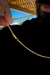 Corrente Cadeado Alongado 2mm Fecho Bomba 5,2g (70cm) - Banhada A Ouro 18k na internet