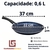 Panquequeira Colore 22cm Antiaderente Azul Stone e Bege - comprar online