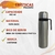 Kit Garrafa Térmica Madri 950 ML 100% Inox Café e Organizador Marmita Térmico 1,5L microondas geladeira Fitness Viagem - loja online