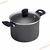 CALDEIRAO ENJOY C/ TP VIDRO ANTIADERENTE COR CINZA 4,2 LTS - comprar online