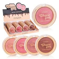Blush Compacto Choco Fan - Fenzza - Empório Liiz
