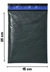 15x25 - Envelope Plástico de Segurança cinza/preto ECOSUPER - Com Lacre - comprar online