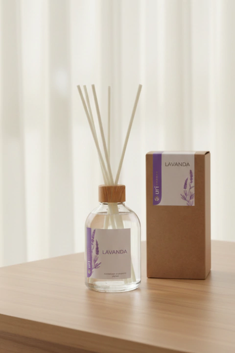 Aromatizador de ambiente Lavanda - vidro 200 ml - comprar online