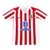 Camisa Atlético de Madrid I 25/26 - Torcedor Nike Masculina - Branca e vermelha