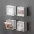 Organizador Adesivo de Parede para Cotonetes e Maquiagem - Casa e Decoração | Domu Shop