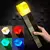 Luminária Tocha LED 4 Cores com Carregamento USB – Estilo Game