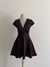 Vestido corto de fiesta drapeado Talle S - comprar online