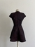 Vestido corto de fiesta drapeado Talle S - tienda online