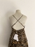 Vestido animal print con volados NUEVO BERSHKA Talle S - Colectivo Circular