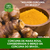Cúrcuma em pó 500g, Raiz e Sabor Tempero Natural - A Organica Alimentos