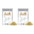 Gengibre em pó 500g, Raiz e Sabor Tempero Natural, kit com 2