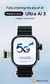 Original ultra ai3 smartwatch 4g android amoled hd câmera gps wifi google play