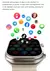 Original ultra ai3 smartwatch 4g android amoled hd câmera gps wifi google play