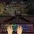 Imagem do Teclado mecânico retroiluminado com 104 teclas, teclado para jogos com fio, à