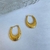 ALITOS ACERO DORADO POR TIRAS DE 12 PAR