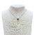 COLLAR PLATEADO DIAMANTE CIRCULO