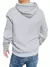 Camiseta com capuz com estampa de Paris para homens casual outono inverno - loja online