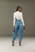 Calça Jeans Balloon Feminina Com Cinto - Patogê na internet