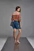 Bermuda Jeans Boyfriend Feminina Patogê