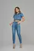 Calça Skinny Jeans Feminina Patogê Cintura Média