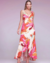 Vestido estampado Claudia Rabelo