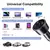 200w usb c carregador de carro pd 100w tipo-c carregador de carro qc5 pps 45w ca