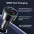 Imagem do 200w usb c carregador de carro pd 100w tipo-c carregador de carro qc5 pps 45w ca