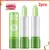 Cor de aloe vera mudando o batom, hidratante labial bálsamo, temperatura ativad - loja online