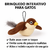 PÁSSARO DE PELÚCIA INTERATIVO PARA GATOS – BATE ASAS, EMITE SONS, ATIVADO POR TOQUE E RECARREGÁVEL COM CATNIP NATURAL - PetMimo
