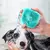 ESCOVA MASSAGEADORA DE SILICONE MACIO PARA BANHO DE PETS – CUIDADOS DELICADOS E RELAXANTES