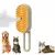 ESCOVA ROTATIVA 3 EM 1 PARA PETS – MASSAGEM, SPRAY DE VAPOR E LIMPEZA COM UM BOTÃO