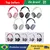 Imagem do P9 Auricular Esportivo, Bluetooth, Hi Fi, Android, iOS, Telefone De Ouvido