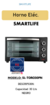Horno Eléctrico Negro Smartlife 30Litros SL-30TOROPN