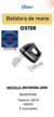 Batidora de Mano Oster 300W 5Velocidades (Negro)