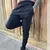 Imagem do Calça esportiva fina de seda de gelo masculina, estilo solto, calça casual sec