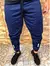 Calça esportiva fina de seda de gelo masculina, estilo solto, calça casual sec - loja online