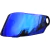 Viseira Azul Revo FW3 Para Capacetes Fechados