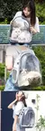 Mochila Pet Crystal Air - Bichôu