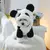 Casaco Pet Inverno Estilo Panda