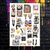 Plancha de Stickers My Hero Academy en internet