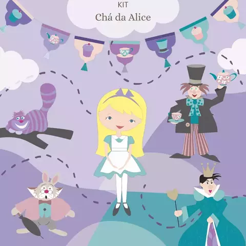 Kit Digital Chá da Alice - comprar online