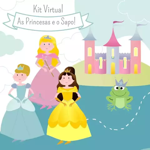 Kit Digital Princesas e o Sapo - comprar online