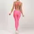Sem costura macacões de yoga esportes fitness suspender quadril levantar cruz b - comprar online