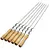 Kit Espetos de Aço Inox para Churrasco | Punho Longo Antitérmico - loja online