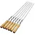 Kit Espetos de Aço Inox para Churrasco | Punho Longo Antitérmico - comprar online