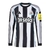 Camisa Newcastle I 25/26 manga longa - Torcedor Adidas Masculina - Branca e preta com detalhes em azul - comprar online