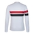 Camisa São Paulo I 25/26 manga longa - Torcedor New Balance Masculina - Branca com detalhes em vermelho e preto - Fan Store