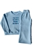 Conjunto oversize celeste - comprar online