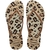 Chinelo Havaianas Slim Animals com estampa de animal em tons de bege e preto.