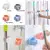 Kit 3 Suporte Gancho Adesivo Vassoura Utensílios Multiuso Suporte Organizadores - comprar online